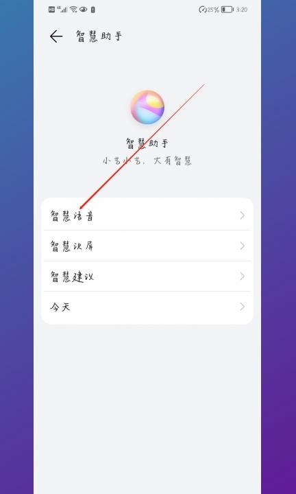 华为nova9se怎么设置语音唤醒小艺第2步