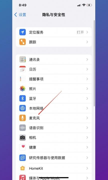录音权限被禁止了怎么恢复第2步