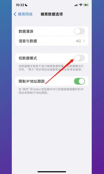 低数据模式什么意思怎么关闭第3步