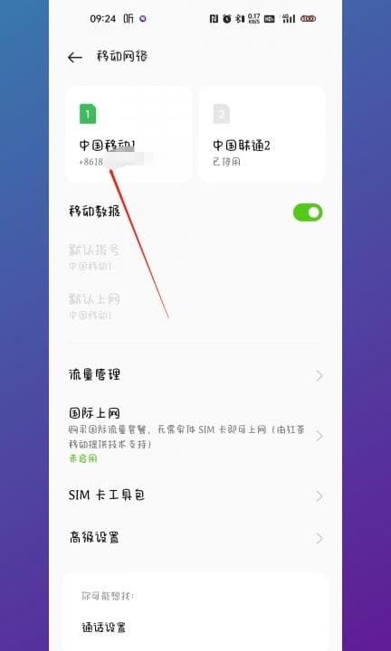 手机上怎么打开5g网第2步