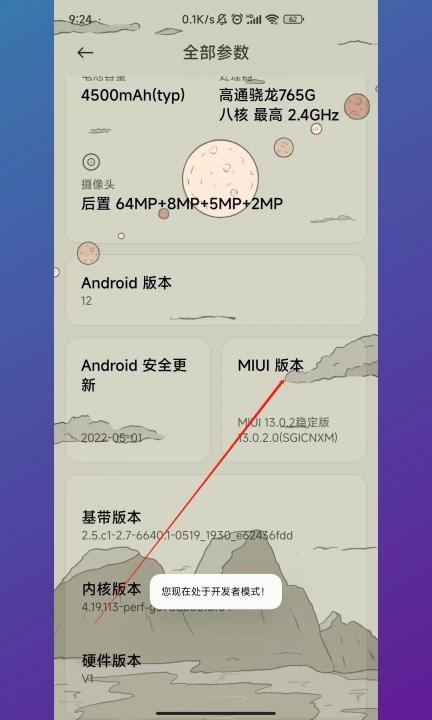 红米开发者选项怎么打开第3步
