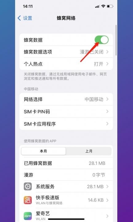 你的iphone尚未接入互联网什么意思第3步