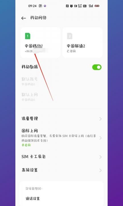 5gsa功能怎么打开第2步